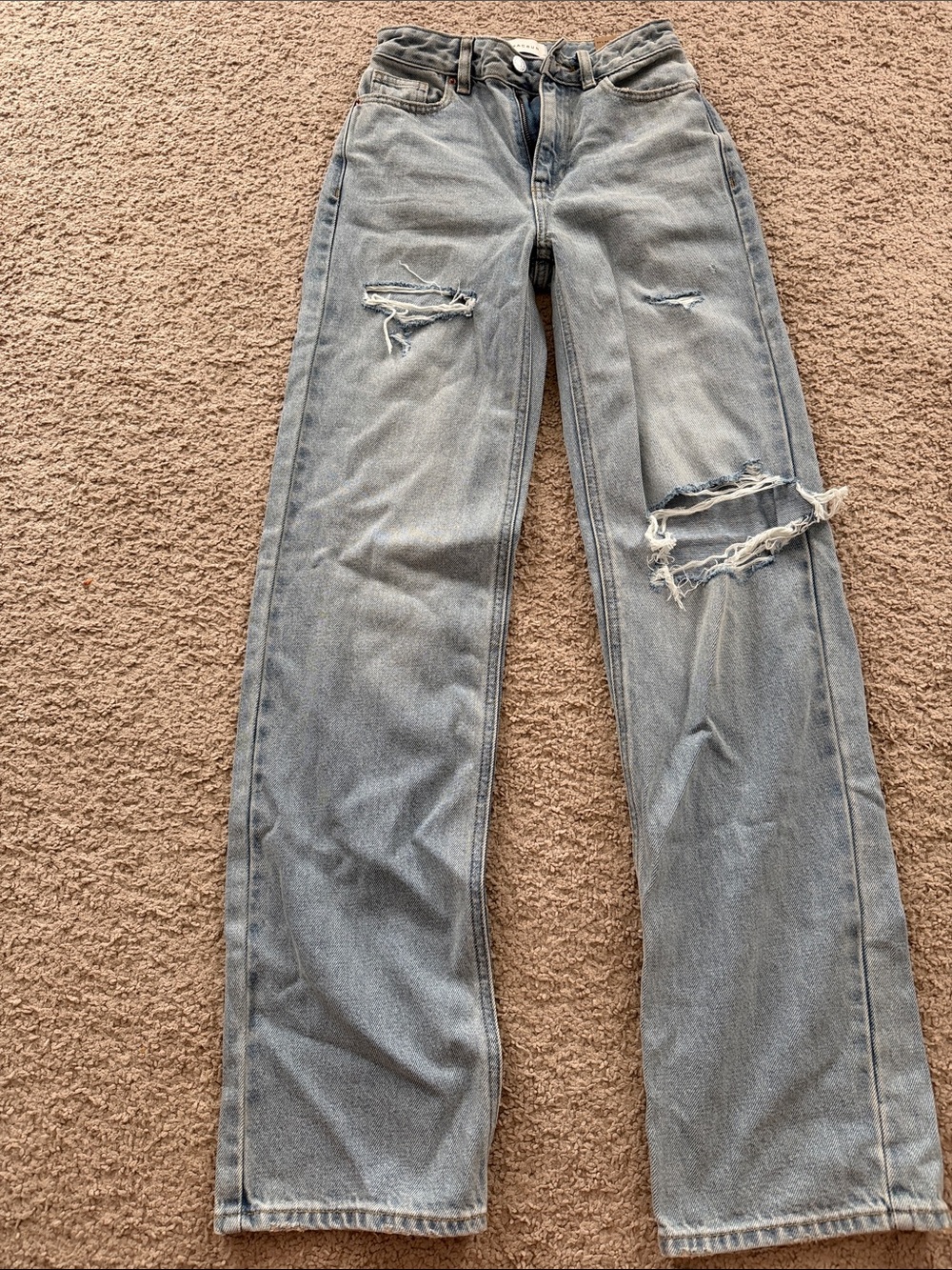 PACSUN Boyfriend 90s style distressed Jean with tag